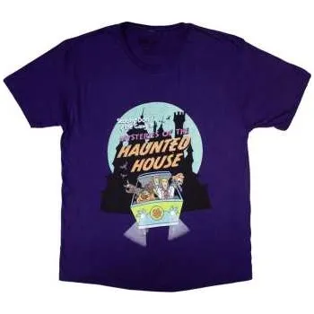 Merch Scooby Doo: Scooby Doo Unisex T-shirt: Haunted House (medium) M