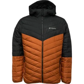 Pánská bunda Columbia EDDIE GORGE HOODED JACKET S Oranžová, Černá, Bílá