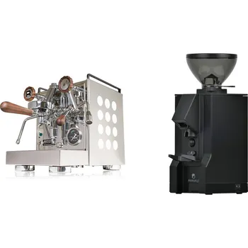 Kávovar Rocket Espresso Appartamento, white, walnut + Eureka Mignon…