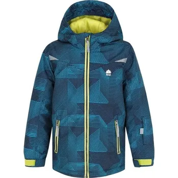 Dětská lyžařská bunda LOAP CUWIELO 122/128 Modrá, Žlutá