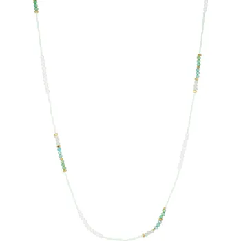 Náhrdelník Sylv Náhrdelník PAULA Green Gold