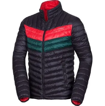 Pánská bunda Northfinder RAATH XXL Černá, Zelená, Červená