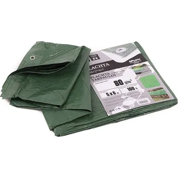Krycí plachta Plachta 80g ZELENÁ 5x6m 102212