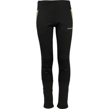 Chlapecké kalhoty Chlapecké X-country kalhoty Arcore EINER 128/134 Černá, Světle zelená