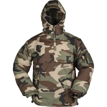 Pánská větrovka MIL-TEC Bunda ANORAK zateplená WOODLAND M US WOODLAND
