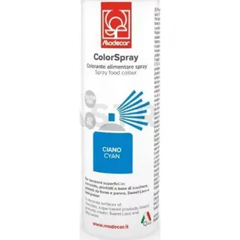 Barva ve spreji Barvivo potravinářské ve spreji, azo-free, modré 250 ml | MODECOR, 23168