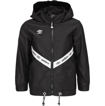 Chlapecká bunda Chlapecká šusťáková bunda Umbro WADE 128/134 Černá, Bílá