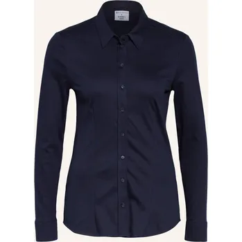Desoto Dámská Žerzejová Košilová Halenka Pia, tmavě modrá, 44