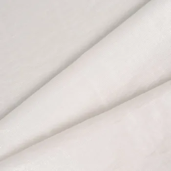 Viskózové plátno s leskem bílé