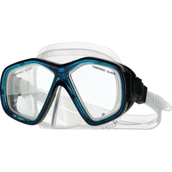 Potápěčská maska Šnorchlovací maska AQUOS BARRACUDA UNI Modrá, Černá, Transparentní