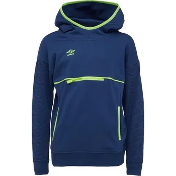 Dětská móda Chlapecká mikina Umbro WANZ 140/146 Modrá, Světle zelená