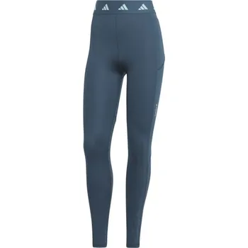 Dámské legíny Dámské tréninkové legíny adidas TECHFIT LEGGINGS XL Tmavě modrá, Světle modrá