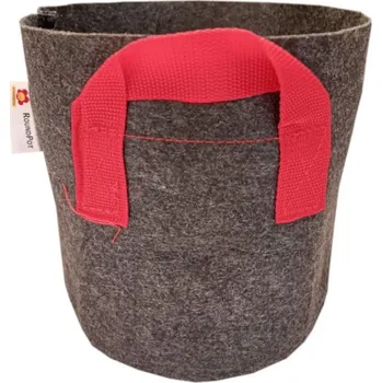 Květináč VF kruhový textilní květináč s úchyty 35x27 cm - 25 l