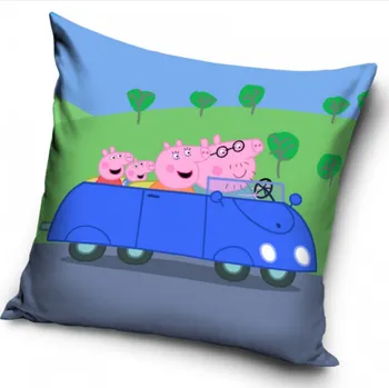 Polštář Povlak na polštář Prasátko Peppa (3)