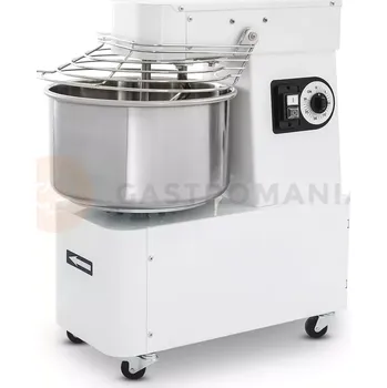 Hnětač těsta Spirální mixér 22 l s pevnou hlavou a mísou, 56 kg/h, 400V, 385x670x725 mm | PRISMAFOOD, 1I053010