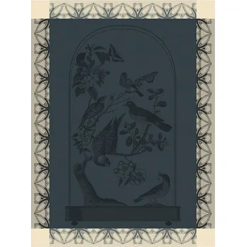 Utěrka LE JACQUARD FRANÇAIS Le Jacquard Francais CURIOSITES ANIMALES Utěrka 80 x 60 cm Modrá