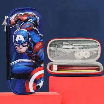 Penál Marvel dětský studentský penál Avengers velký | pouzdro na tužky - 8,20 cm