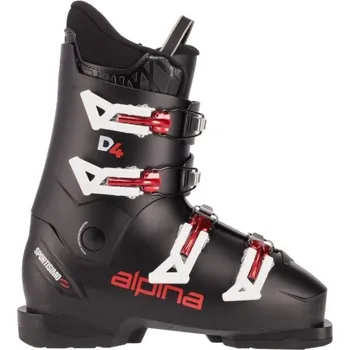 Sjezdové lyžování Dětské lyžáky Alpina DUO 4 25.5 Černá, Červená, Bílá