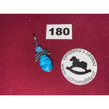 HandMade by VeJa Přívěšek - andílek pro štěstí/radost č.180