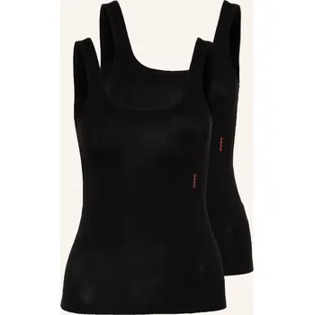 Hugo Dámský Top, 2 Kusy V Balení, černá, 42