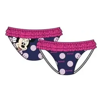 Dívčí plavky Dívčí plavky kalhotkové Minnie ET1734/1 modrá / růžová
