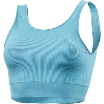 Podprsenka Dámská bezešvá podprsenka Klimatex CHITARY M Tyrkysová