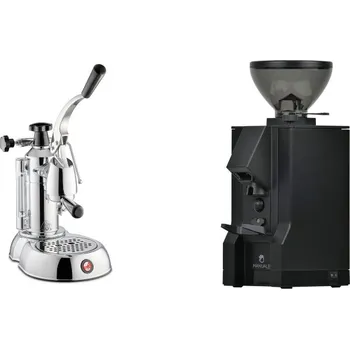 Kávovar La Pavoni Stradivari Lusso + Eureka Mignon Manuale, BL black