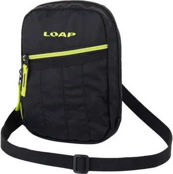 Crossbody taška LOAP CATT UNI Černá, Žlutá