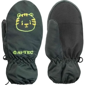 Rukavice Dětské rukavice Hi-Tec NODI L/XL Khaki, Žlutá
