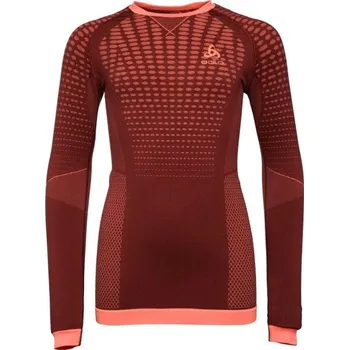 Dětské funkční triko Odlo PERFORMANCE WARM 140 Vínová
