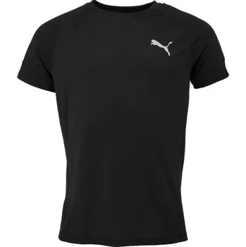 Pánské tričko Puma EVOSTRIPE TEE XS Černá, Bílá