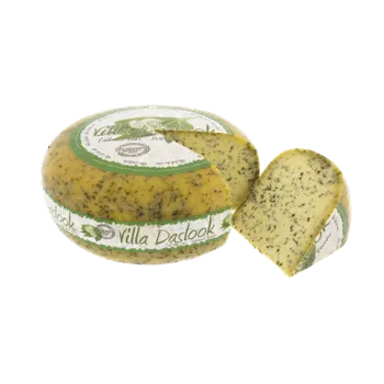 Villa Daslook Kravská gouda s medvědím česnekem Hmotnost: celý koláč