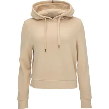 Dámská mikina Dámská mikina Tommy Hilfiger 1985 MINI CORP LOGO XS Béžová