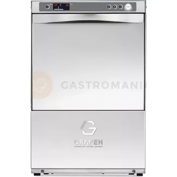 Myčka nádobí Podpultová myčka skla a nádobí s dávkovačem mycího prostředku, s odpadovým čerpadlem | GRAFEN, GS40E PS DDE