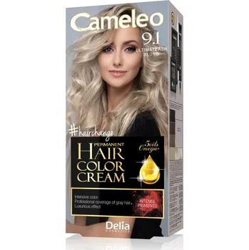 Barva na vlasy CAMELEO Omega+ Barva na vlasy 9.1 - extrémně popelavá blond 50ml