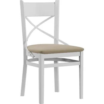 Jídelní židle Jídelní židle PROVENCE X | 43 cm | béžová/bílá