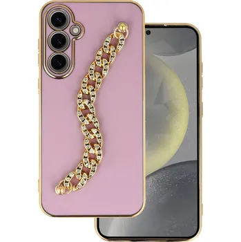 Pouzdro na mobilní telefon Trend Case pro Samsung Galaxy S24 Plus design 4 růžové