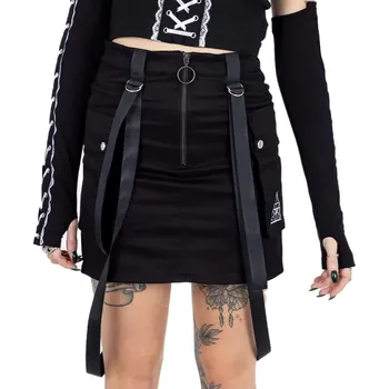 Dámská sukně sukně dámská CHEMICAL BLACK - ROXIE - BLACK - S