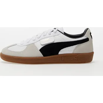 Pánské tenisky Tenisky Puma Palermo Leather Puma White-Vapor Gray-Gum EUR 37