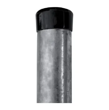 Plotový sloupek Plotový sloupek kulatý ∅ 48 mm s čepičkou 1,5 m pozink Pilecký
