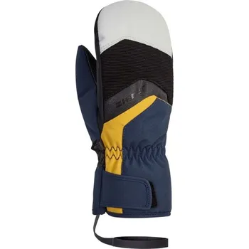 Chránič rukou Dětské lyžařské palčáky Ziener LABINOS AS MITTEN JR 5 Tmavě modrá, Černá, Bílá, Žlutá