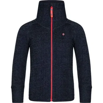 Dívčí oblečení Dívčí mikina LOAP EDALA 112/116 Tmavě modrá, Růžová