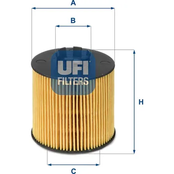 Olejový filtr Olejový filtr UFI 25.047.00