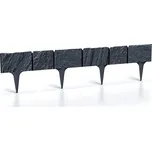 Travní lem GARDO STANE 390 cm antracit