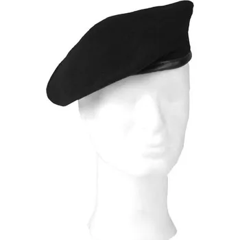 Čepice MIL-TEC Baret IMPORT ČERNÝ ČERNÁ - BLACK 57