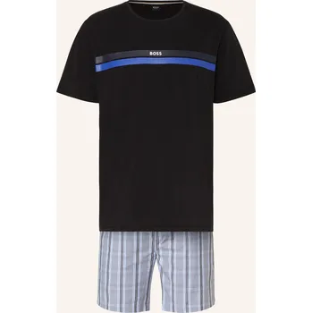 Pánské pyžamo Boss Pánské Pyžamo Se Šortkami Urban Short, tmavě modrá /...