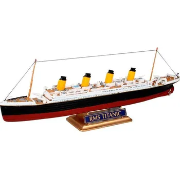 Plastikový model Revell - zaoceánský parník R.M.S. Titanic, ModelSet 65804, 1/1200