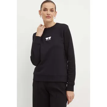 Dámská mikina Bavlněná mikina Karl Lagerfeld 245W1813 černá 99X, vel. S