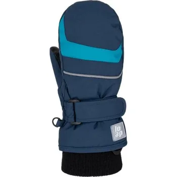 Rukavice Dětské palčáky LOAP RUTI 4 Modrá, Světle modrá, Černá