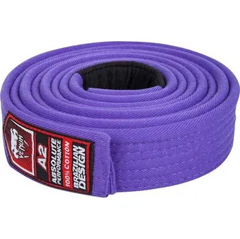 Opasek Pásek Venum BJJ BELT XL/XXL Fialová, Černá, Červená